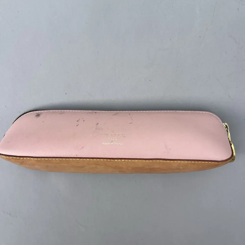 Louis Vuitton 2019 Monogram Christmas Animation Tokyo Elizabeth Pencil Pouch